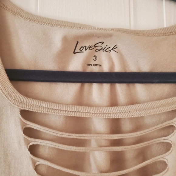 Lovesick DESTRUCTED TEE - COTTON LOVESICK THUNDER CAT - Picture 6 of 8